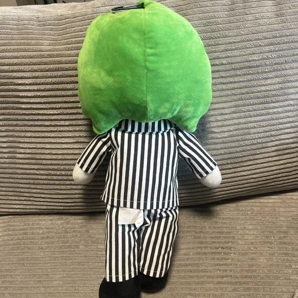Beetlejuice 18" Plush Figure Black & White Stripe Spirit Exclusive NWOT WB Movie - Picture 2 of 8